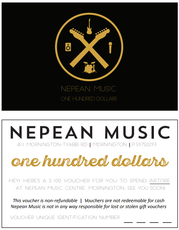 Gift Voucher | $100 | In-Store Gift Voucher | $100 | In-Store